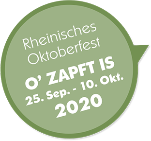 Das Rheinische Oktoberfest 27. Sep. - 05. Okt. 2019
